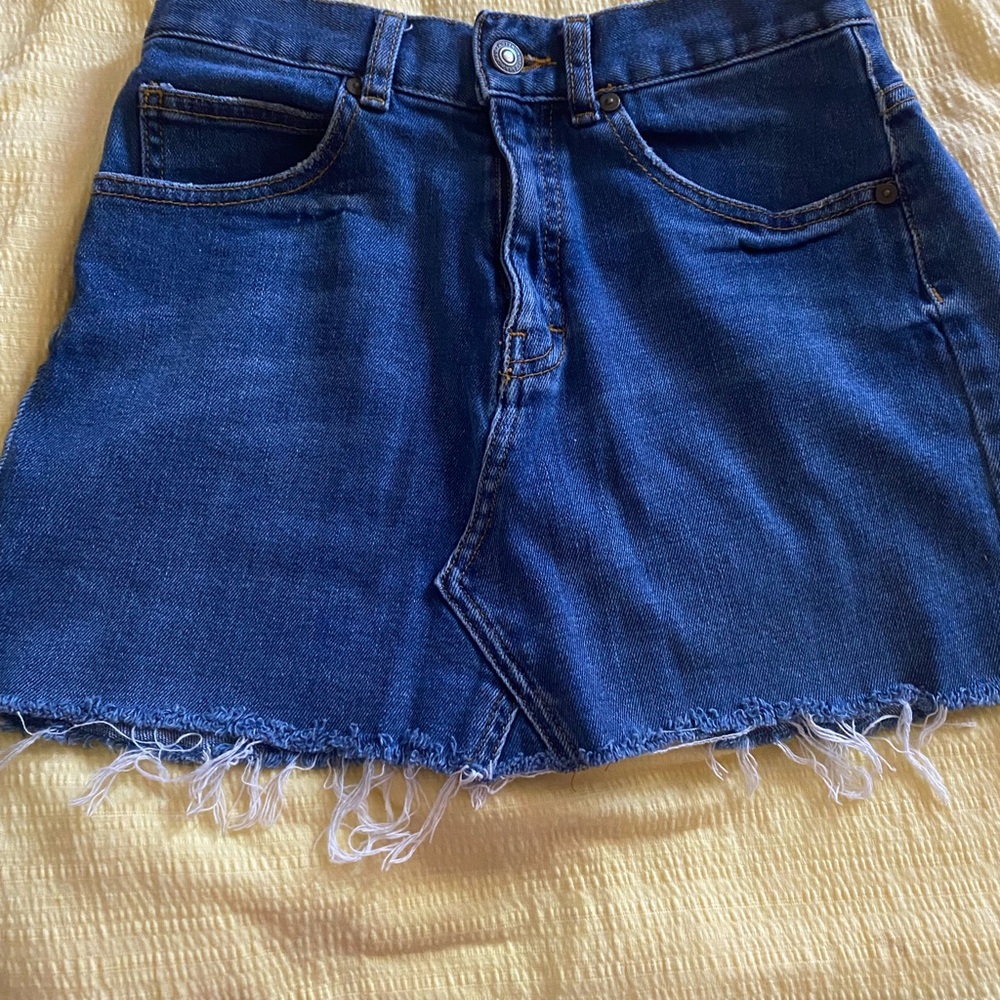 Excellent Used condition-Zara denim miniskirt